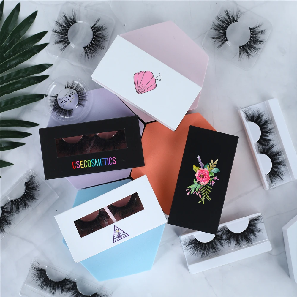 

Whole Sale Milk Regular Crown Original 100% Real Sable Mink Mini Strip Lashes Company Glitter, Black