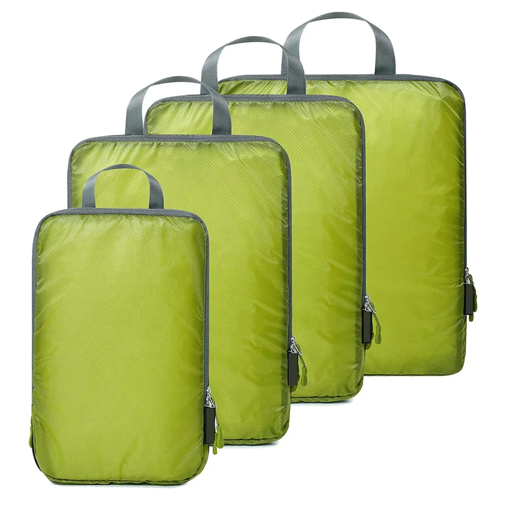 

Compression Packing Cubes for Travel Cambond Luggage Organizers Cubes for Suitcases Portable 5Set/4 Set