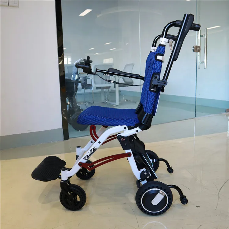

Lightweight power folding charger electric wheelchair for the disabled
