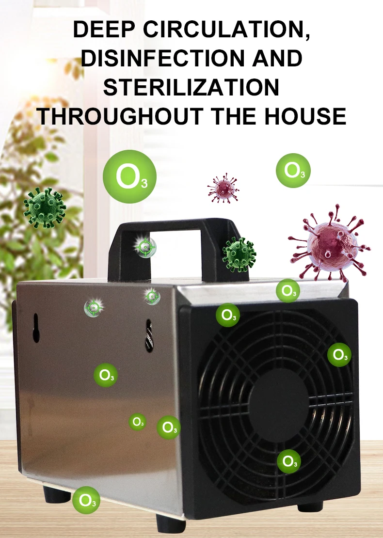 Wholesale sale Safety Mobile Air Cleaning Ozone disinfection Machine air purifier ozonators For home car Air Treatment