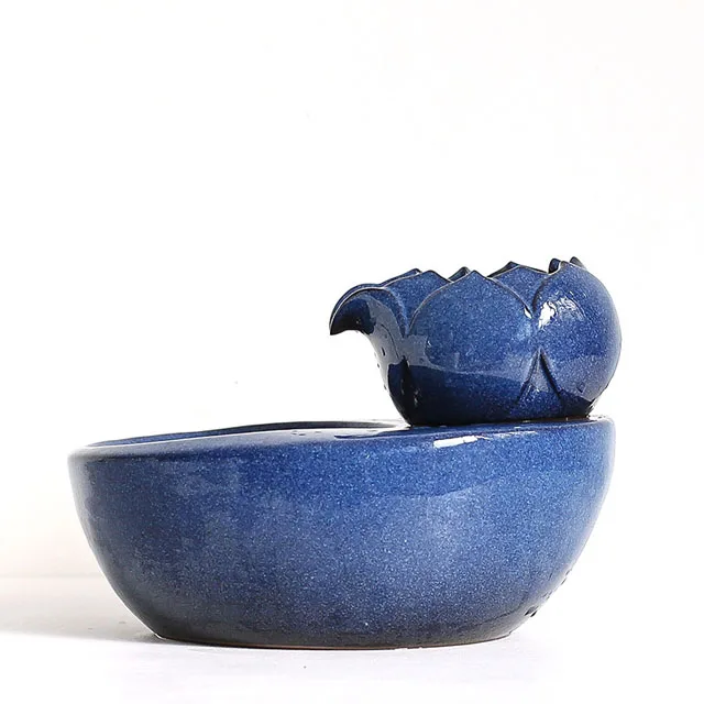 

Cat and dog pet flowing fountain running water feeding artifact automatic circulating water dispenser, Blue/black/white/pink