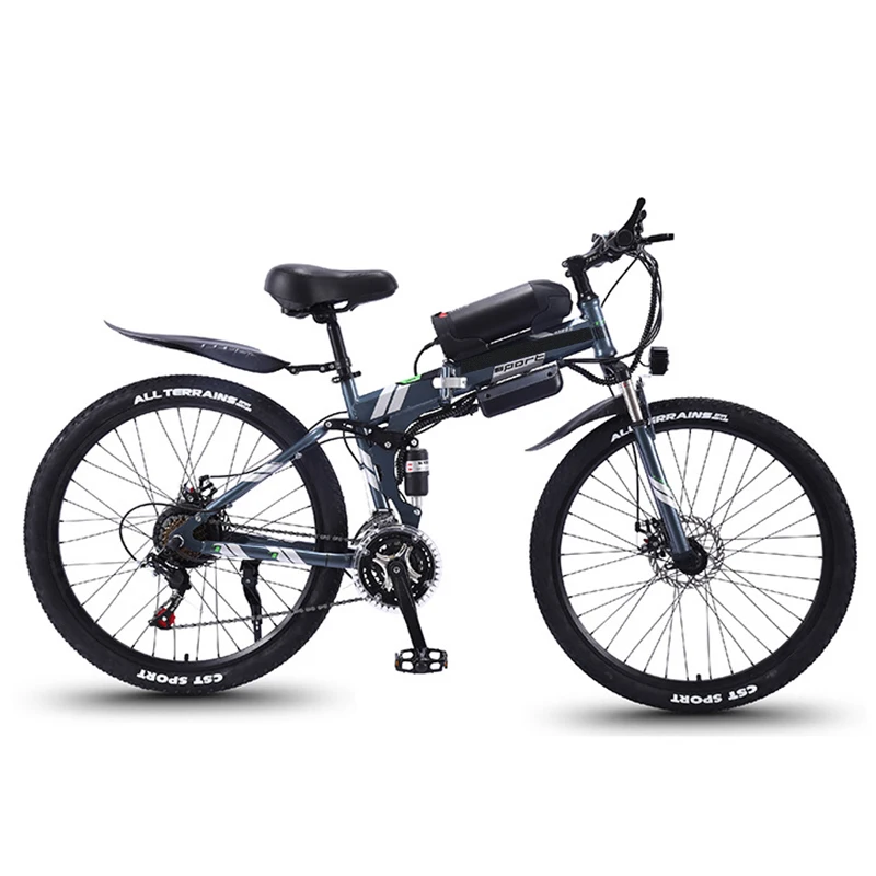 

One Of The Hottest Fashionable Young Sports Lithium Battery Aluminum Alloy With Shock Absorber Electric Bycicle Bicycle
