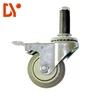 75-125mm threaded stem Industrial heavy duty swivel esd caster wheels