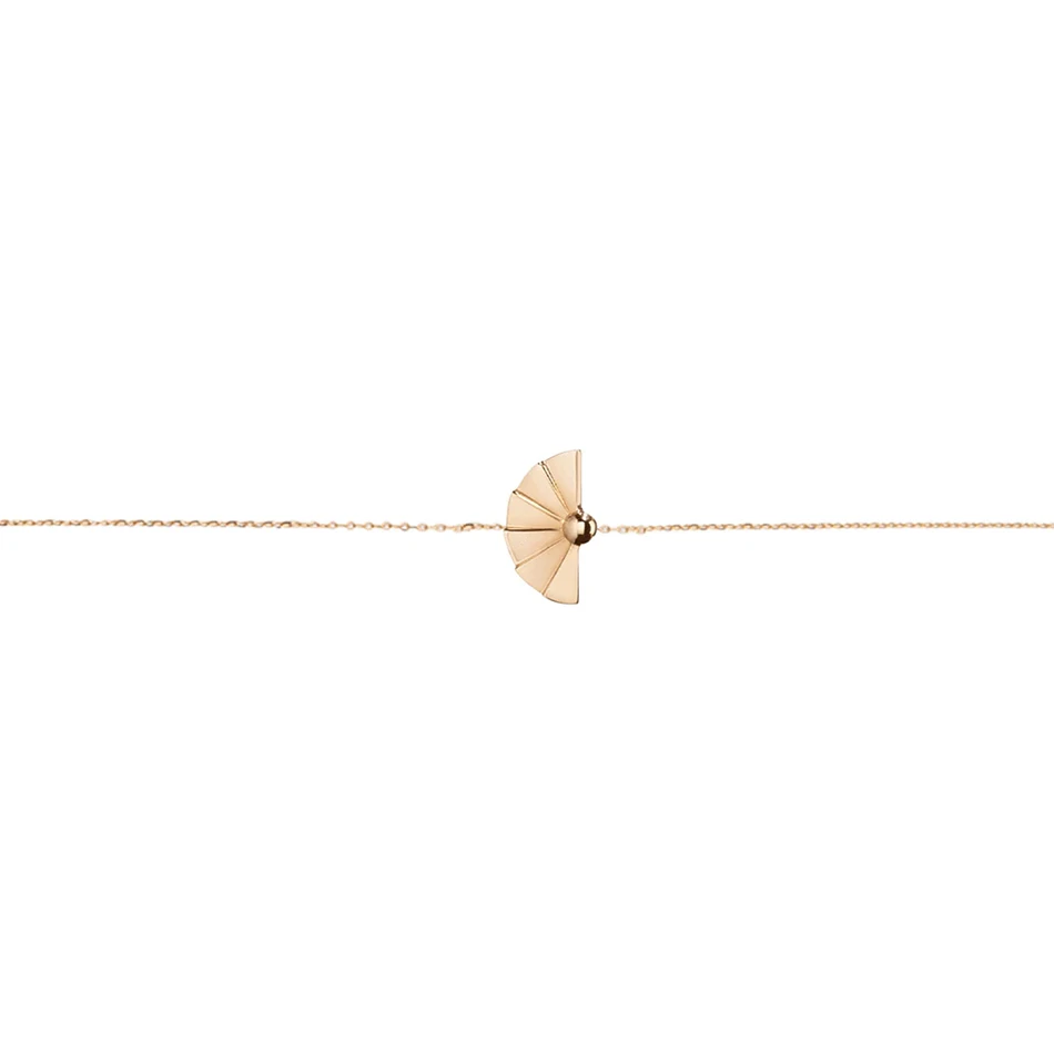 

wholesale trendy jewellery 925 sterling silver jewelry 18k gold plated sensu bracelet for women