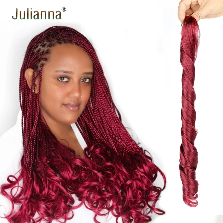 Synthetic pony style braiding hair spiral wavy yaki deep jumbo for african hair curly braiding hair extensions for braids, 1b, 27,30,33,t27,t30,t33,tbug