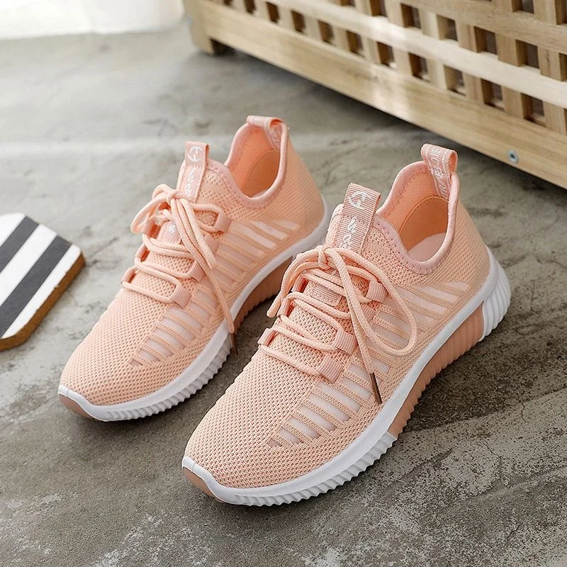 

2021 Selling Spring new style women mesh breathable casual sneaker shoes