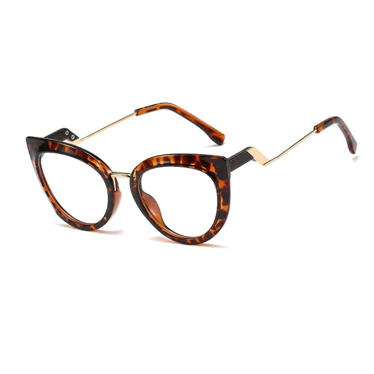 

92321 TR90+Metal hot selling optical eyeglasses frames fashion cat eye women optical frames