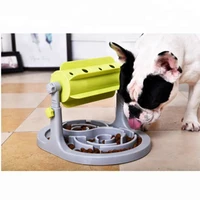 

New Arrival Training Toy Adjustable Plastic Slow Feed Food Dog Cat Puzzle Pet Bowls Feeder