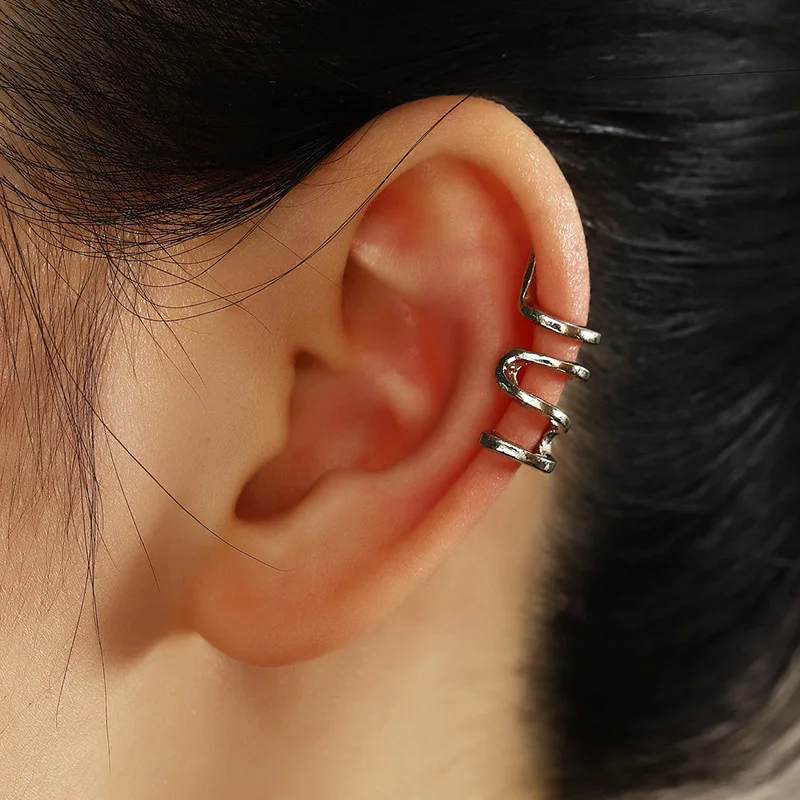 

fashion trendy 2021alloy snake cuff earring