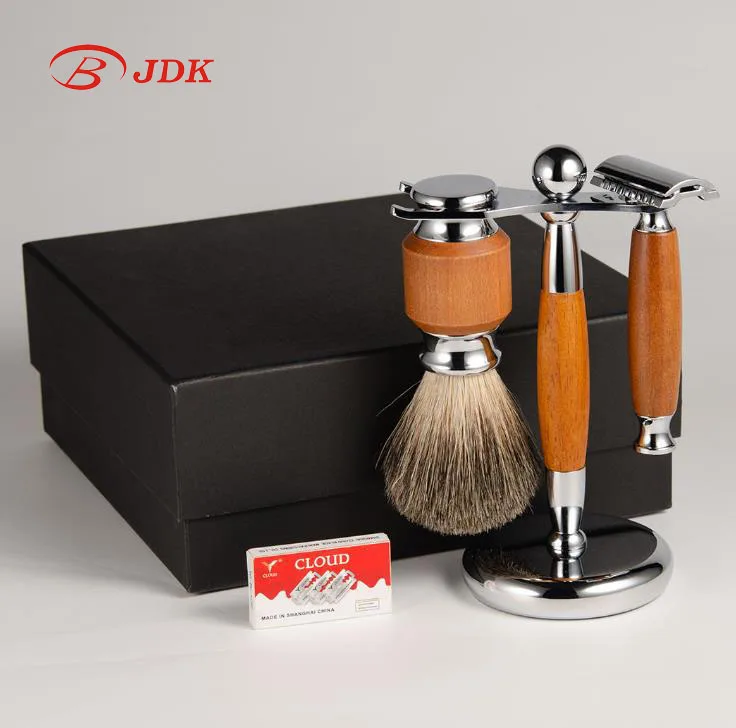 

JDK in stock men shaving gift set razor box for men 3 blade 5 blades shaver ,set of razor shaving beard grooming kit