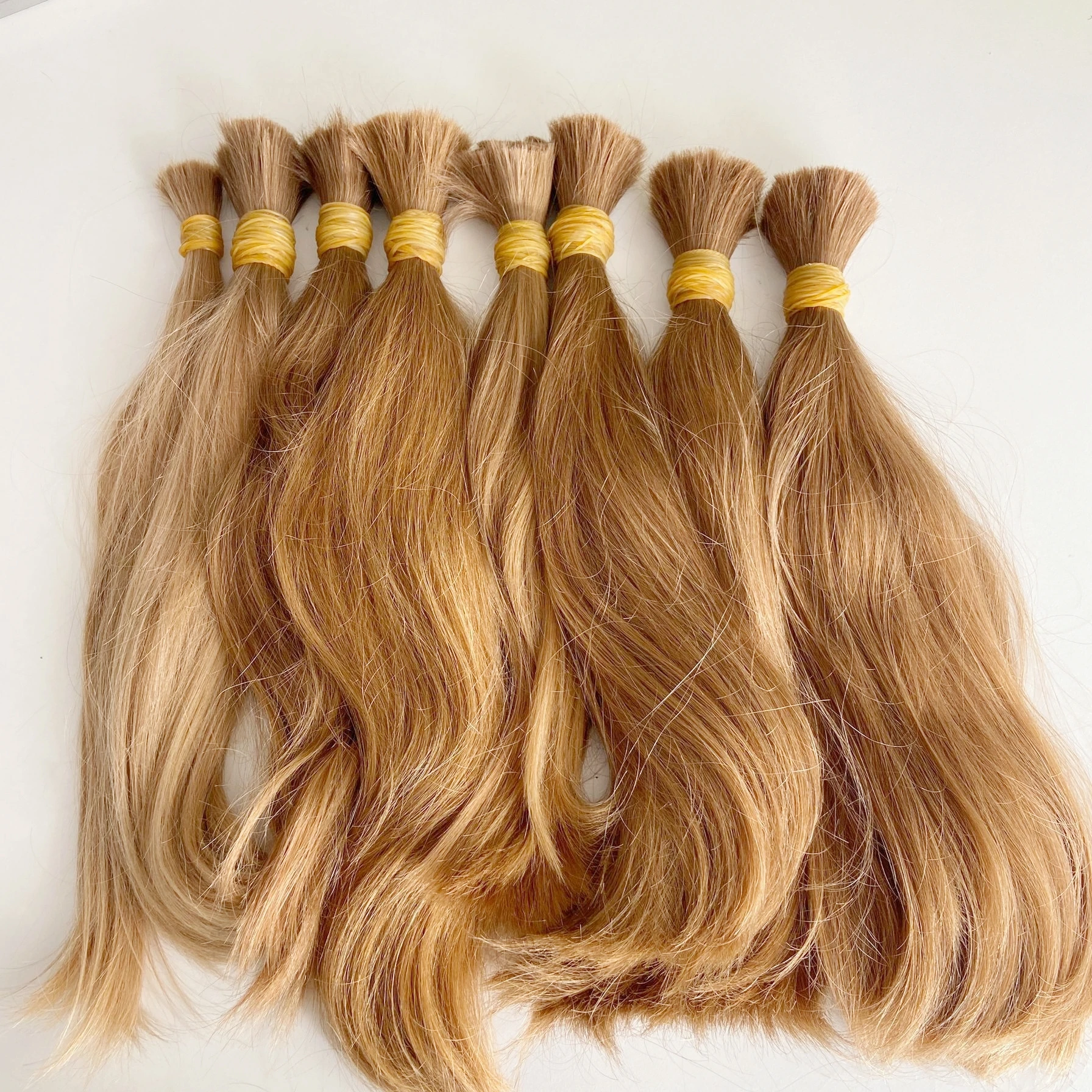Wholesale Russian Slavic Human Brown Virgin Unprocessed Nature Color Hair Bulk