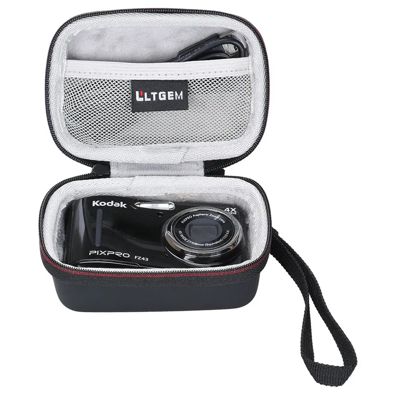 

EVA Hard Case Digital Camera Storage Protective Cases Travel Protective Carrying Storage Bag for Friendly Zoom FZ43 16 MP CN;GUA, Black etc.