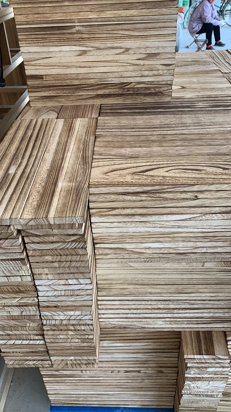 Wholesale Paulownia Boards Floating Shelves Wall Mounted Set Of 3 Wood