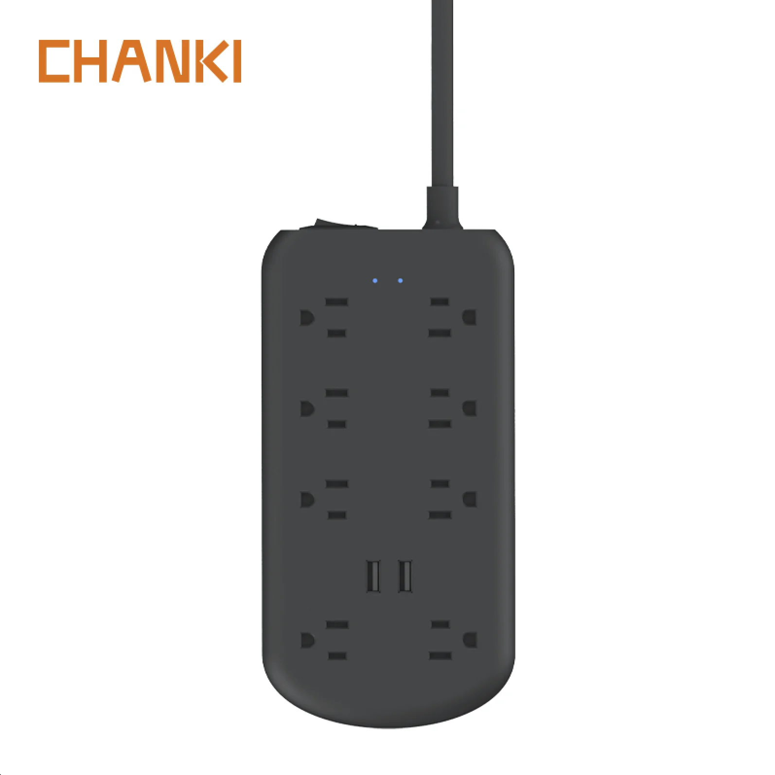 8 voies tour prise d'extension usb bande de puissance portative - ANKUX Tech Co., Ltd