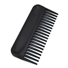 Multi-Purpose Hair Combs With Teeth Vintage Side Clips Daily Use Girl Hair Accessories-Black Colorful