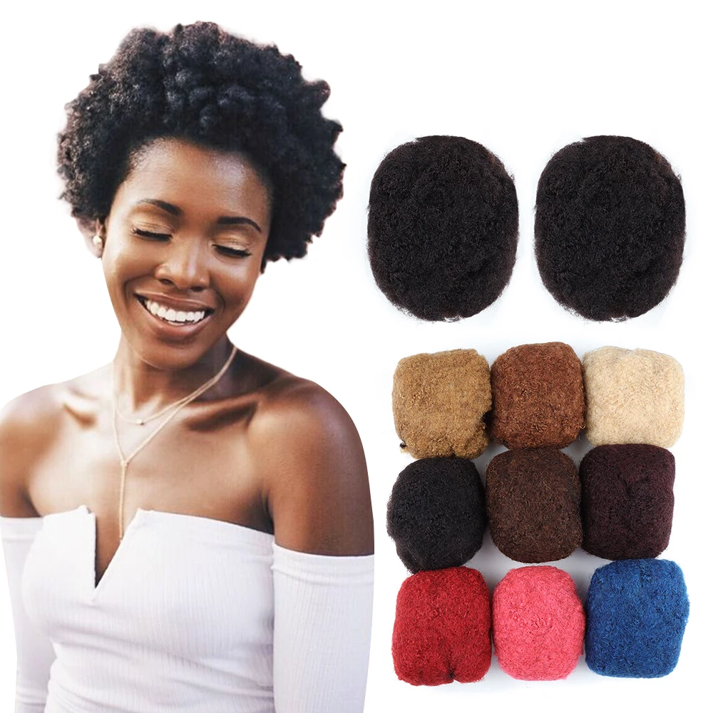 

HEFEI VAST wholesale afro kinky bulk human hair #30 kinky bulk human hair human bulk hair for dread locs 30 50 gram