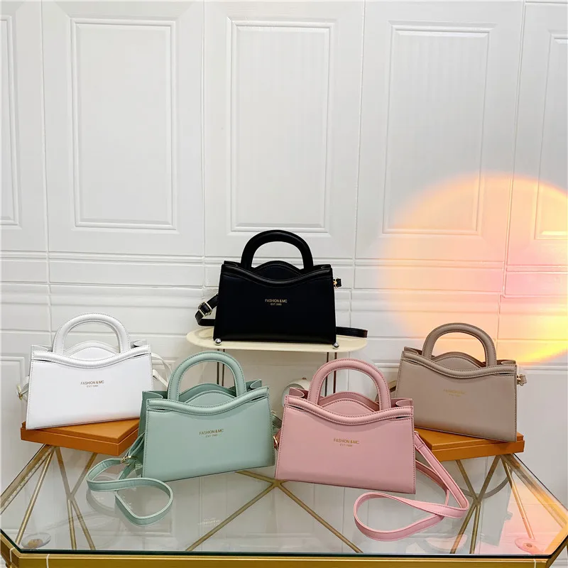 

2023 fashion pu leather small ladies hand bags for women shoulder lady purse and handbag