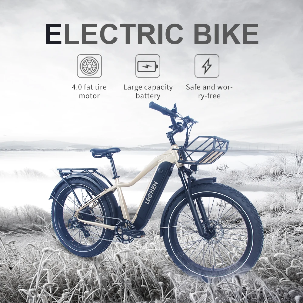 

Stock high quality fat tire electric bicycle for North American market