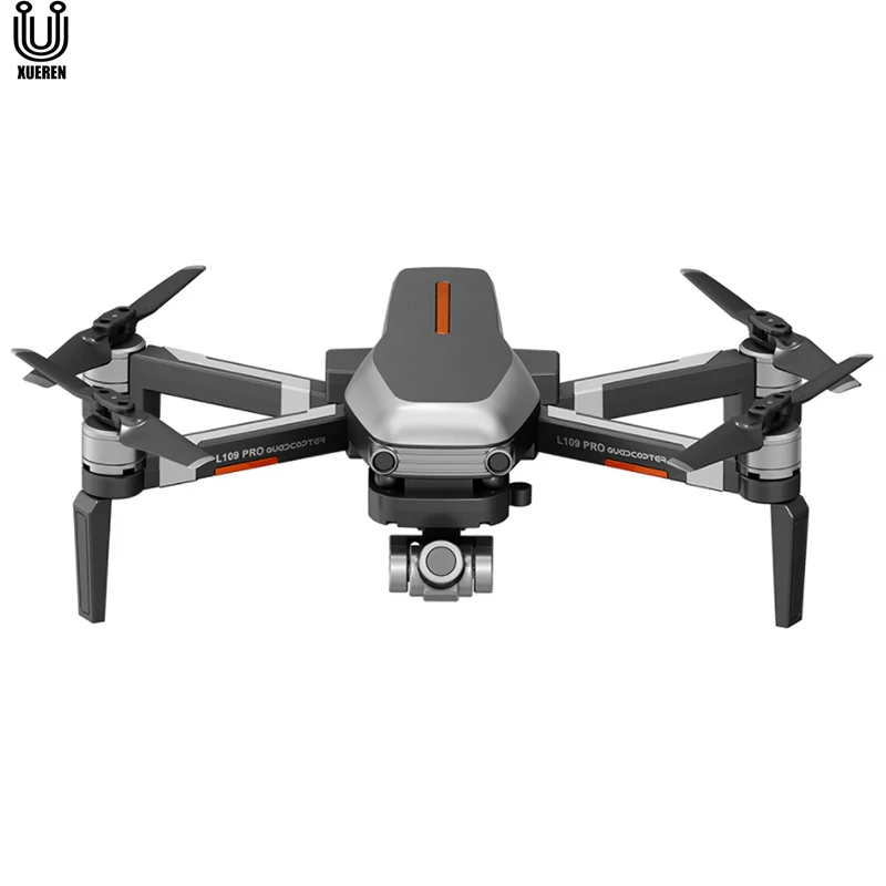 

Xueren L109 PRO Drone Foldable 5G GPS Gimbal Anti-shake Selfstabilizing Wifi FPV 4K Camera Brushless RC Quadcopter, Black