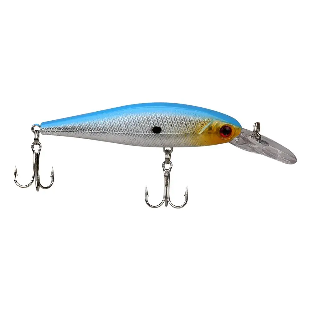 

blank fly fishing lures jointed spinner fishing bait 100mm shad bass sea plastic fishing lure, Vavious colors