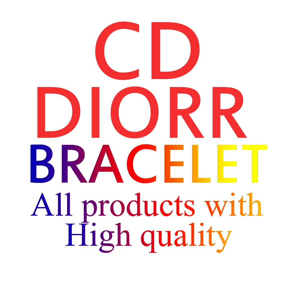 

High Quality Zircon Pendant Letter CD Lady Bracelet Jewelry Wholesale