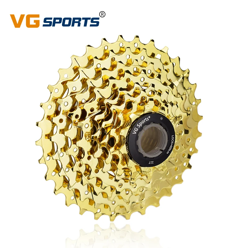 

VG Sports 8 Speed 11-25T 28T 32T Road Bike Bicycle Cassette Freewheel, Silver,gold,black,rainbow