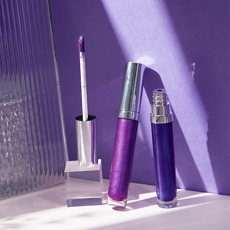 

Shiny glitter custom lip gloss private label lipgloss vendor