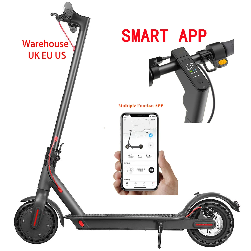 

Electric kick scooter eu warehouse 8.5'' inch M365 adult e scooter 350W skuter