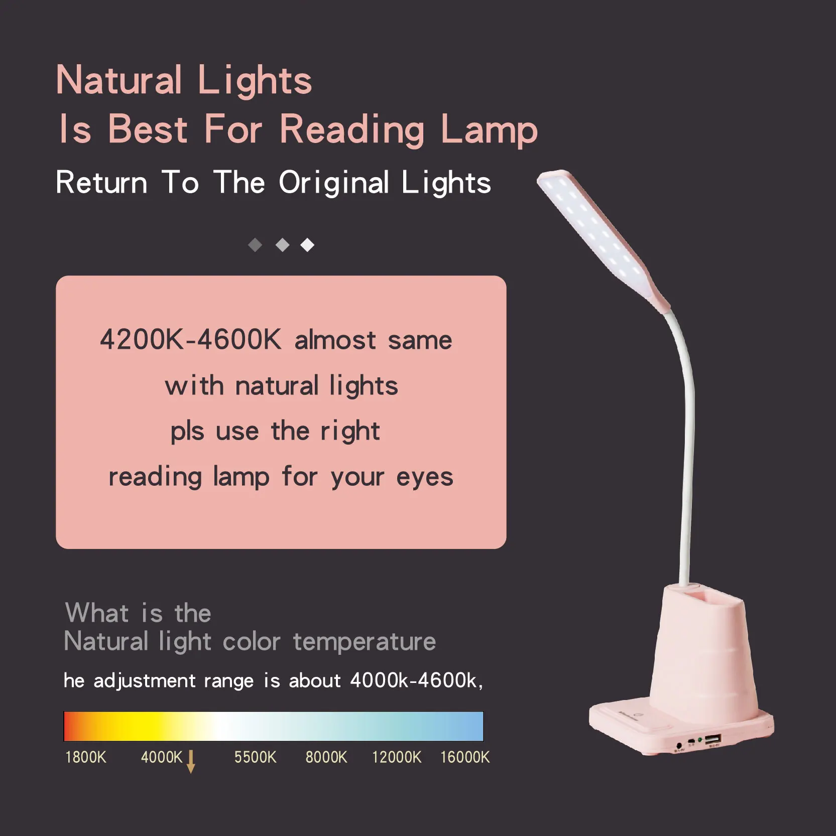 the natural light table lamps