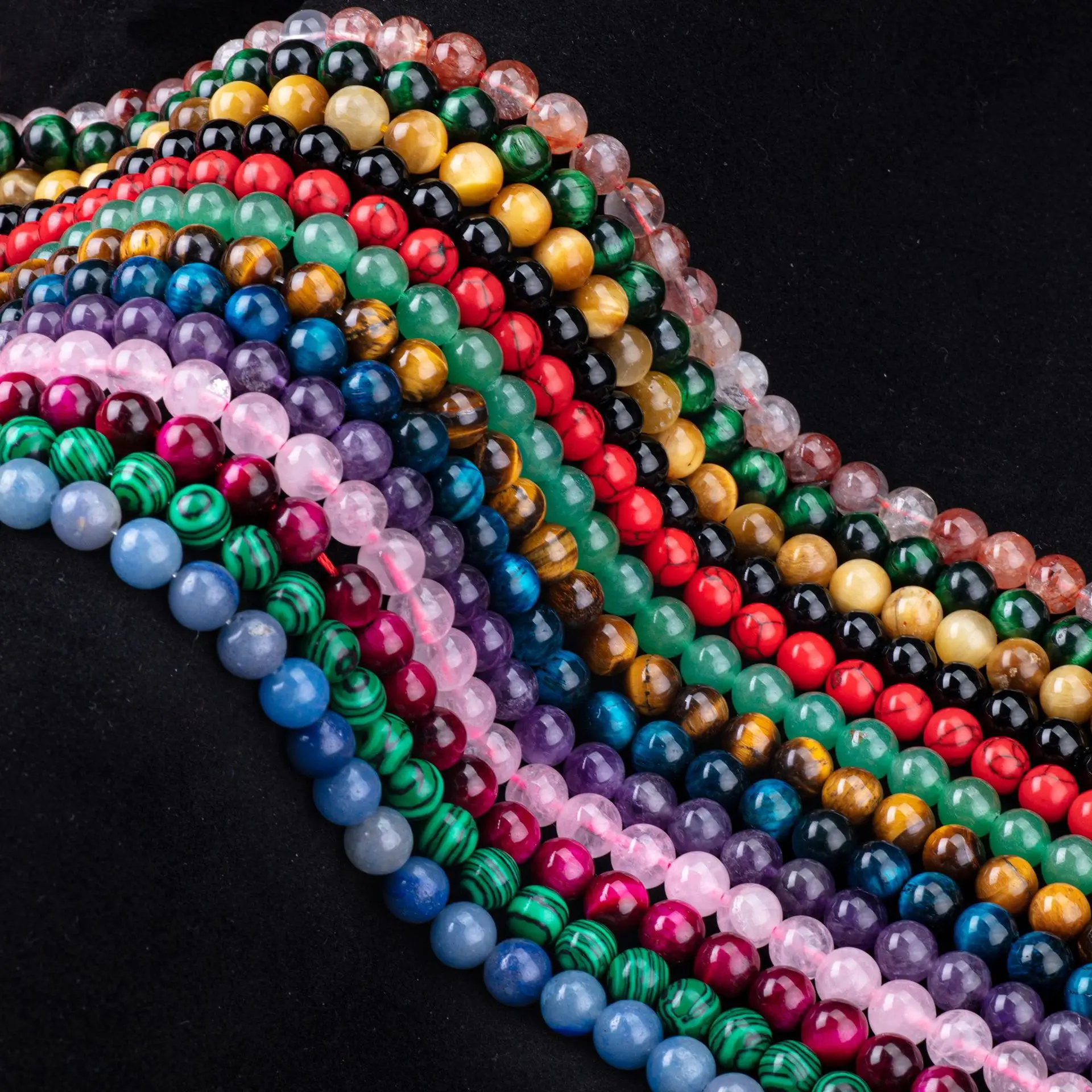 

DS Factory wholesale natural stone jades stone bead for jewelry making