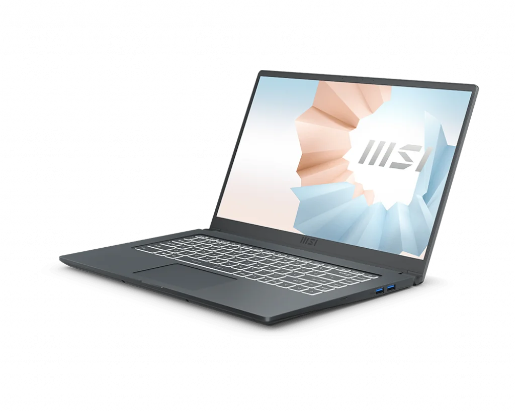 

2021 MSI Modern 15 A11ML-430 laptop 15.6 inch FHD IPS screen i7-1165G7 8GB 512GB SSD intel Iris Xe Graphics notebook computer