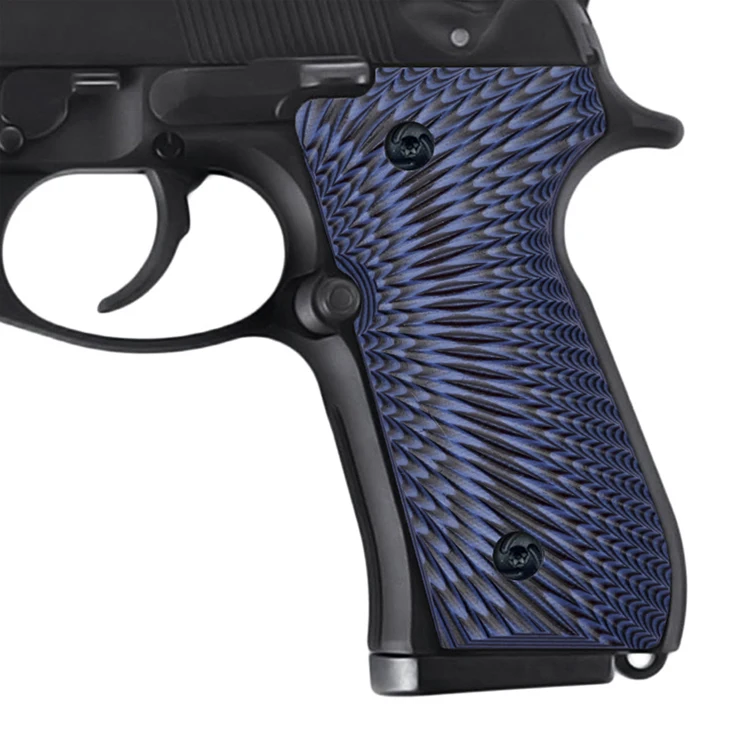 

Beretta 92fs holster for Beretta 92 96  G10 Gun Grips, Sunburst texture