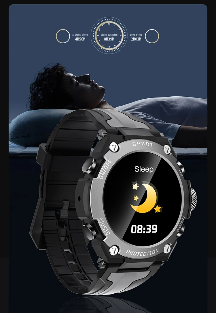 Smart watch men ip68 diving automatic watch with compass weather air pressure sensor DK10 smart watch