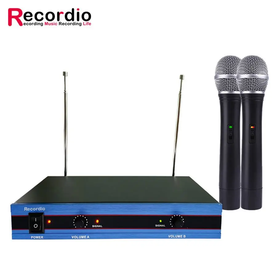 

GAW-V744 Professional Recordio Uhf Wireless Microphone For Wholesales, Silver&black