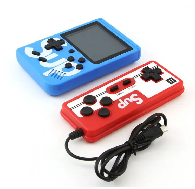 

Dropshipping Retro TV Game Double Player Sup Game Box 400 in 1 Handheld Retro Classic Game Console Retro Konsole, 5 colors