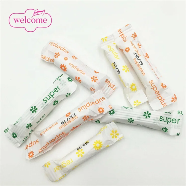 

Not Reusable Tampons-Machine Biodegradable Deodorant Plastic Free Tampon