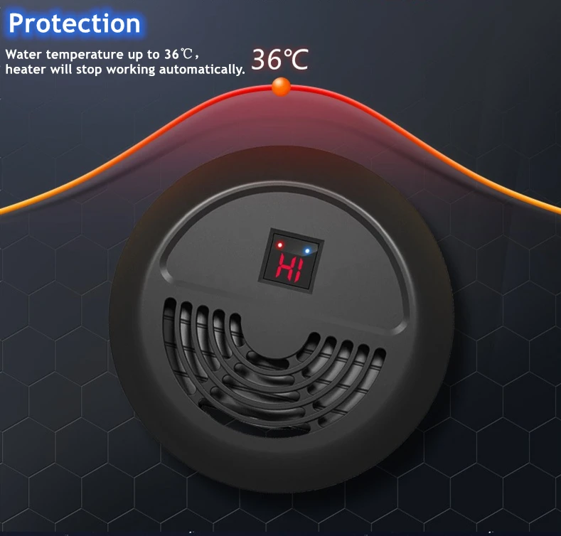 Pulaco Ptc 50w 100w 200w 300w Fish Tank Aquarium Heater Buy Aquarium