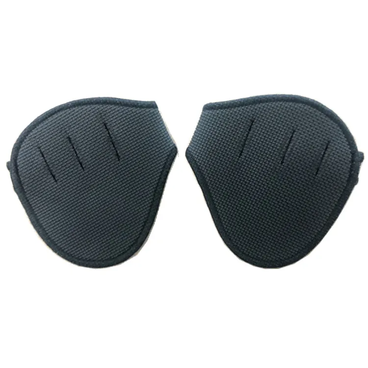 

Factory direct sale dumbbell palm protector black weightlifting hand grip pads