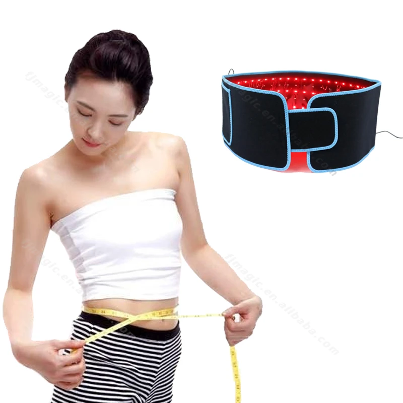 

Wholesale red light infrared weight loss physiotherapy slimming belt lipo belt, Black