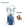 fully automatic computerized hosiery knitting making machine that make production cotton socks without toe closing for sale