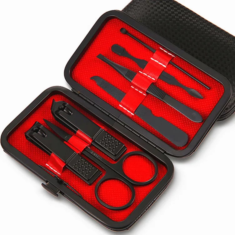 

7-piece nail kit nail kit can be customized with color and logo