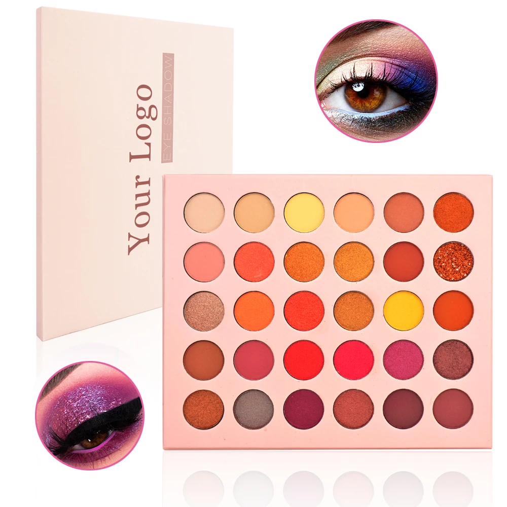 

Highly pigmented Matte Shimmer Eyeshadow Palette 30 Colors for Long Lasting Eye Shadow Makeup