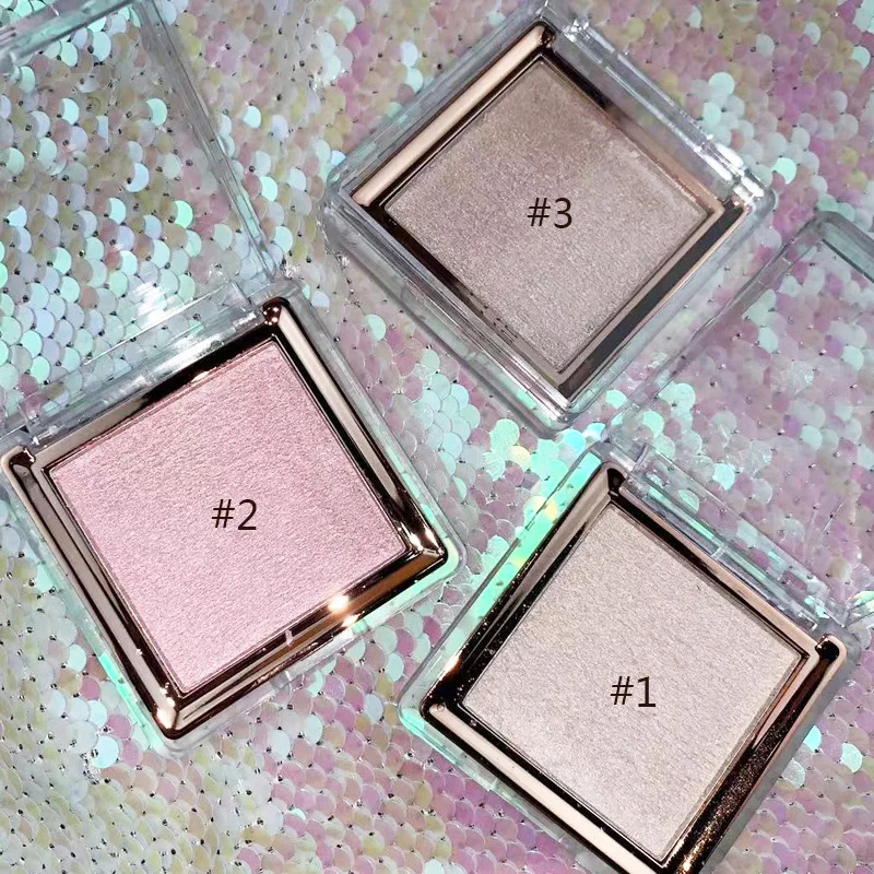 
Wholesale Cosmetics Makeup Face Single Private Label 3 color single High Pigment quality Face Makeup Highlighter 