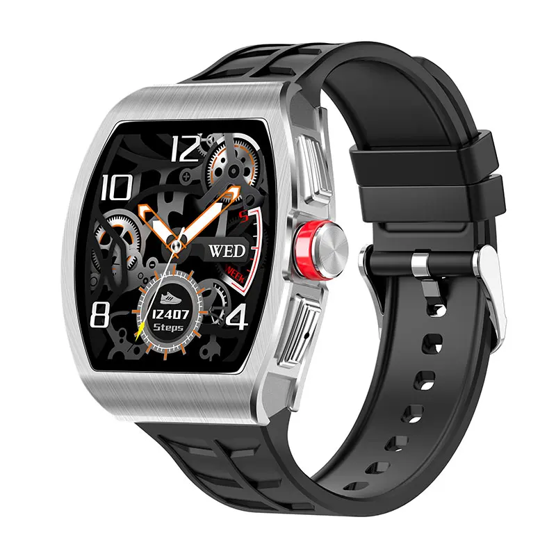 

SWL TK18 Smart sport watch Ip67 Waterproof Dynamic Heart Rate TK18 Smartwatch message reminder fitness SWatch, Black white