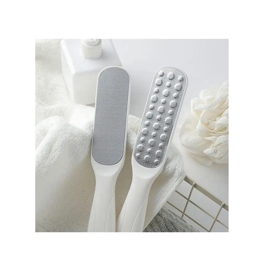 

High quality Foot care dead skin remove tools double gringing surface pedicure tool stainless steel foot file
