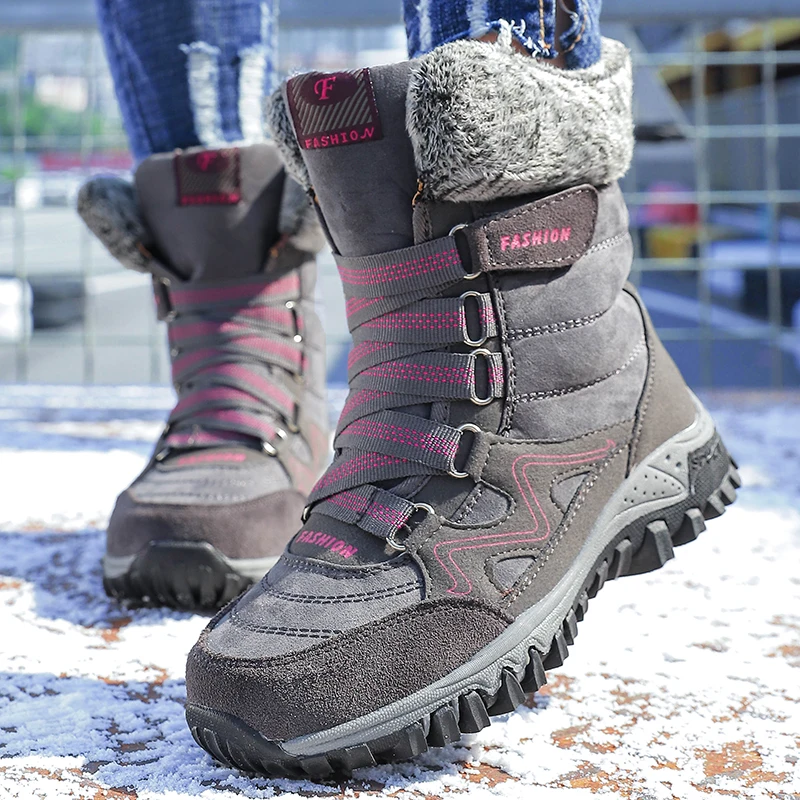

High Quality Anti-slip Women Winter Warm Shoe Snow Boot For Wholesale, Optional