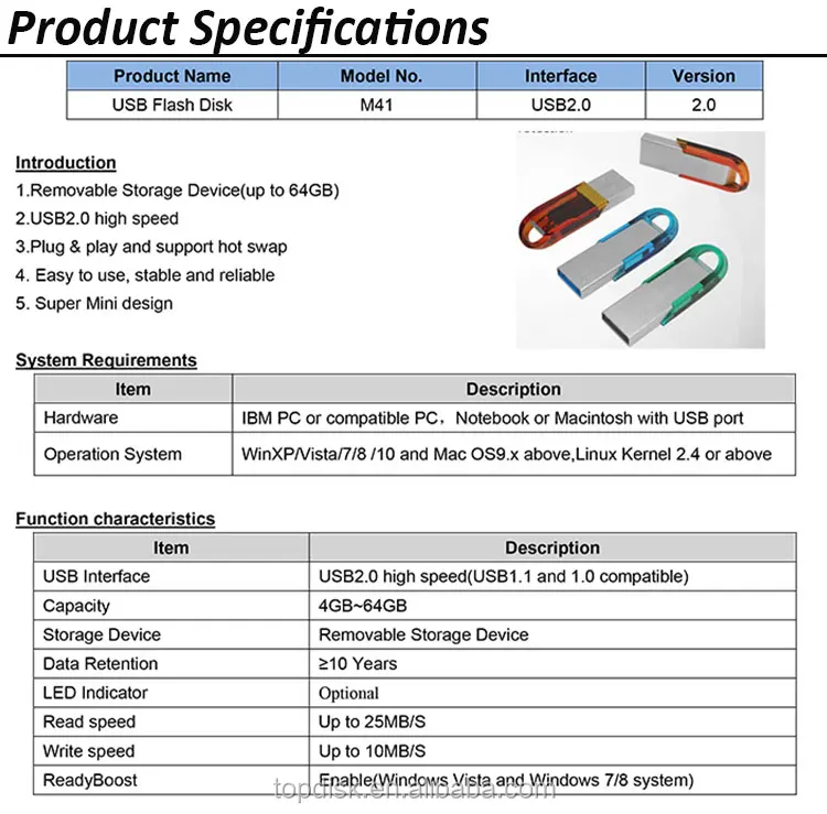 M41 Wholesale USB2.0 Metal Pen 4GB 8GB 16GB USB Flash Drive Mini - ANKUX.COM