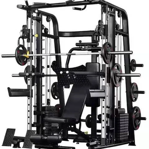 

household fitness equipment Used Smith machine commercial indoor gym special comprehensive training equipment Smith machine