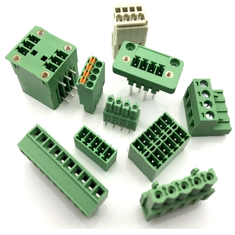 Pcb Terminal Block Push Button Mm Pin Spacing Mm Push In Terminal Block Dg Buy High