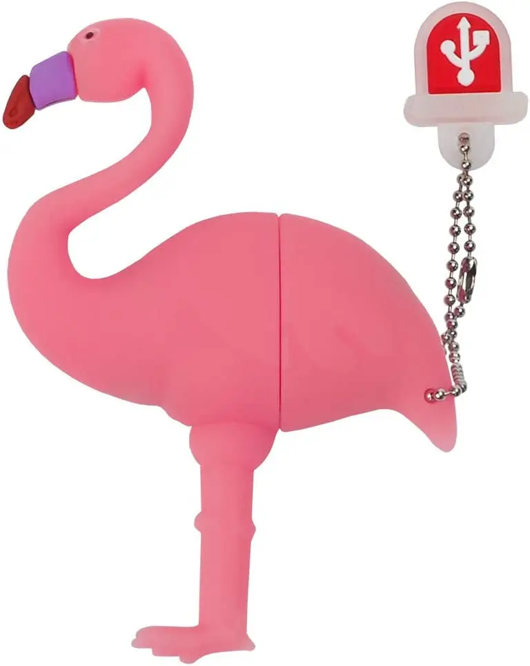 Gitra High Speed Memoria USB Flash Drive 32GB Pendrive 128GB 64GB Flamingo Pen Drive 16GB 8GB Flash Usb 2.0 Metal Stick